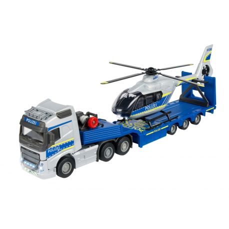 FH-16 Police Truck + Helicopter