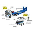 FH-16 Police Truck + Helicopter