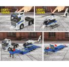 FH-16 Police Truck + Helicopter