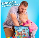 Mattel Match Box FB Bausteinebeutel Medium, 60 Teile