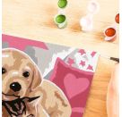 Ravensburger CreArt 28031 - Beste Freunde - Malen nach Zahlen Hund und Katze für Kinder ab 9 Jahre