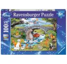 Ravensburger 10947 Puzzle Die Familie der Animal Friends 100 Teile XXL