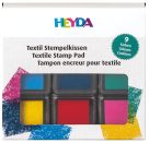 Stempelkissen Textil 9 St. sort