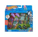 Mattel HGT84 Hot Wheels Skate Fingerboard + Shoe 4-Pack, sortiert