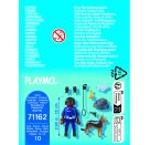 PLAYMOBIL 71162 Polizist mit Spürhund