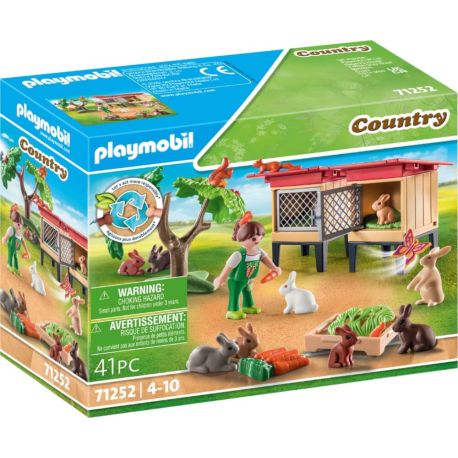 PLAYMOBIL 71252 Kaninchenstall
