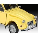 Geschenkset James Bond Citroen 2 CV, Revell Modellbausatz mit Basiszubehör
