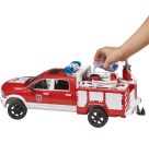 Bruder 02544 RAM 2500 Feuerwehreinsatzwagen mit Light + Sound Modul