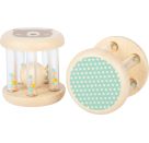 small foot Babyrasseln Tiere Pastell