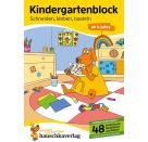 Kindergartenblock - Schneiden, kleben, basteln ab 4 Jahre. Ab 4 Jahre.