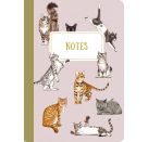 Notizhefte DIN A5 - Notes (I love cats   dogs), sort.