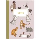 Notizhefte DIN A5 - Notes (I love cats   dogs), sort.