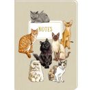 Notizhefte DIN A5 - Notes (I love cats   dogs), sort.