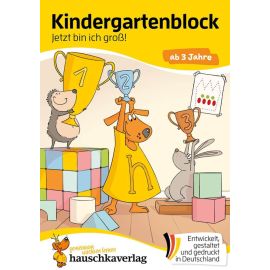Kindergartenblock ab 3 Jahre - Jetzt bin ich groß!