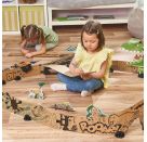 Car-Board Racers - Dino-Adventure Set