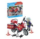 PLAYMOBIL 71466 Feuerwehrmotorrad am Unfallort