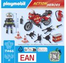 PLAYMOBIL 71466 Feuerwehrmotorrad am Unfallort