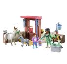 PLAYMOBIL 71471 Tierarzteinsatz bei den Eseln