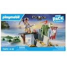 PLAYMOBIL 71473 Pirat mit Alligator