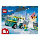 LEGO® City 60403 Rettungswagen und Snowboarder
