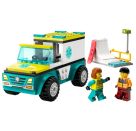 LEGO® City 60403 Rettungswagen und Snowboarder