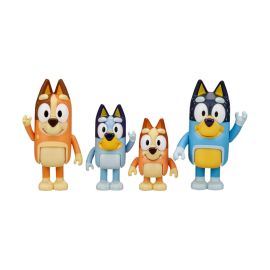 mooseToys BLUEY Figuren 4er pack - Familie