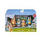mooseToys BLUEY Figuren 4er pack - Familie