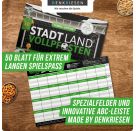 STADT LAND VOLLPFOSTEN® - FUßBALL EDITION - Heimspiel. - A4