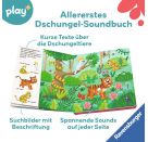 Ravensburger Play+ Mein allererstes Soundbuch: Im Dschungel, Baby-Buch ab 1 Jahr