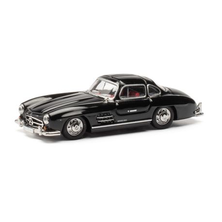 herpa - Mercedes-Benz 300 SL Flügeltürer, schwarz