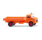 WIKING H0 Pritschenkipper (MB LAK 710) - kommunalorange