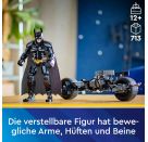 LEGO® DC Comics Super Heroes 76273 Batman™ Baufigur mit dem Batpod