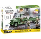 COBI 2297 Willys MB + trailer