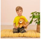 Teddy Hermann Löwe liegend 33 cm