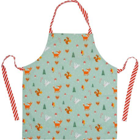 Zauber-Backschürze (one size) - Winterzauber im Weihnachtsw.