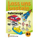 Lass uns basteln – Bastelbuch ab 4 Jahre – Fahrzeuge