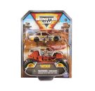 Monster Jam, Truck und Rennauto in einem Set, Maßstab 1:64