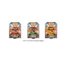 Monster Jam, Truck und Rennauto in einem Set, Maßstab 1:64
