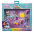 Gabby s Dollhouse, Party-Figuren Geschenkset, Party Gabby mit 6 Katzen-Figuren im festlichen Outfit