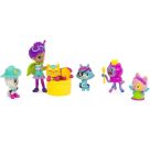 Gabby s Dollhouse, Party-Figuren Geschenkset, Party Gabby mit 6 Katzen-Figuren im festlichen Outfit