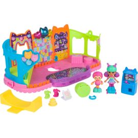 Gabby’s Dollhouse, Partyzimmer Spielset, Skate-Park Dachgeschoss mit Gabby und Marty-Figur, Möbeln und Zubehörteilen