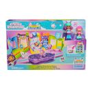 Gabby’s Dollhouse, Partyzimmer Spielset, Skate-Park Dachgeschoss mit Gabby und Marty-Figur, Möbeln und Zubehörteilen