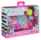 Gabby s Dollhouse Deluxe Room Spielset, Wellness Raum mit Meerkätzchen (engl. MerCat), Möbelstücken und thematischem Z
