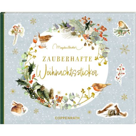 Stickerbuch: Zauberhafte Weihnachtssticker - M. Bastin