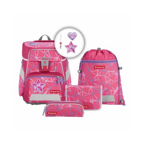 SPACE Schulranzen-Set Star Stella, 5-teilig