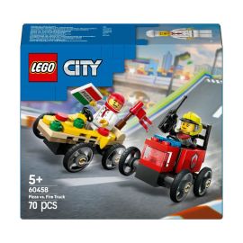 LEGO® City 60458 Pizzalieferwagen vs. Löschauto