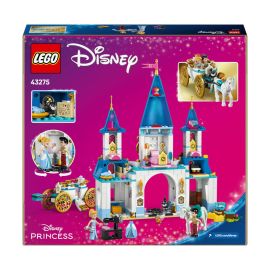 LEGO® Disney Prinzessin 43275 Cinderellas Schloss und Pferdekutsche
