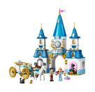 LEGO® Disney Prinzessin 43275 Cinderellas Schloss und Pferdekutsche