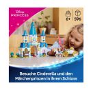 LEGO® Disney Prinzessin 43275 Cinderellas Schloss und Pferdekutsche