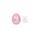 Ei-Stempel - Fröhliche Ostern, sort.